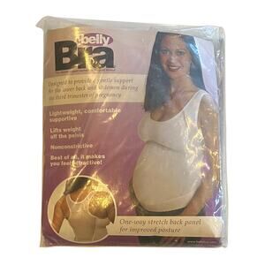 New Women’s Ultimate Pregnancy Support Garment By Belly Bra XXL, 2X 46/48 Nude